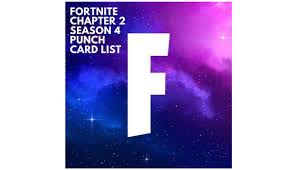 Fortnite chapter 2 season 4 has arrived and so has marvel. All 55 Fortnite Chapter 2 Season 4 Punch Cards Unveiled See List