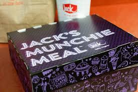 It's available during the period of day that taco bell once called the fourth meal and others call sleep. because it's part of jack's munchie meal menu, it's available only from 9 p.m. Making Bad Decisions Or How I Broke Down And Got A Jack In The Box Munchie