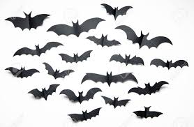 Just choose a batty paper decoration and pair it one of our a. Halloween Paper Bat Decorations On A White Background Stock Photo Picture And Royalty Free Image Image 109653826