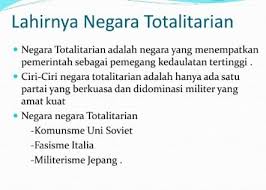 Demokrasi mengizinkan warga negara berpartisipasi—baik secara langsung atau melalui perwakilan—dalam perumusan, pengembangan. Negara Totalitarian Pengertian Ciri Kelemahan Konsep