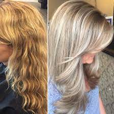 Fixing my brassy hair cost me $500. Before And After 1st Colored Root To Ends 2nd Blonde Balayage Highlights 3rd Toned Blonde Balayage Highlights Hair Makeover Color Correction Hair