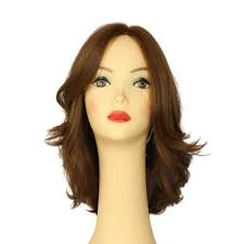 Freeda Wigs Riva PRE-CUT Brown with reddish highlights Skin Top Size M