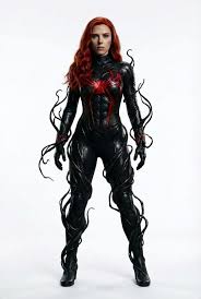 Scarlett Johansson as Black Widow (with symbiote) #BlackWidow  #NatashaRomanoff #ScarlettJohansson #Venomized #Symbiote #MarvelStudios