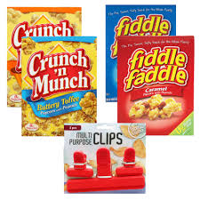 Crunch 'N Munch Buttery Toffee Popcorn With Peanuts, 6 Oz. Boxes