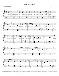 These pictures of this page are about:gethsemane song sheet music lds. Gethsemane Sheet Music For Piano Solo Musescore Com