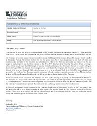 Emphasize the student's most relevant strong points for the department or university that the student applies for. Student Parent Letter Of Rec