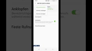 Samsung Galaxy S8 Eigene Rufnummer Unterdrucken Tipp Youtube