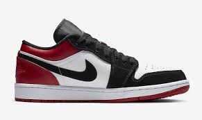 Red Black White Jordan 1 Low Black Toe Air Jordan 1 Low Black Toe 553558 116 Release Date Sneakerfiles Air Jordans Black Toe Jordan 1 Low