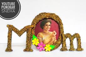 Gift Ideas For Mother Birthday In Lockdown Mother S Day Gift Ideas Lockdown Craft Best Out Of Waste Gift How To Make Newspaper Photo Frame In 2020 Waste Gift Mother Day Gifts Diy Mothers Day Gifts