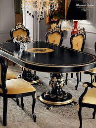 Unlike normal table, our table and chair design is simple but it is contemporary. Classic Dining Table Villa Venezia 11115 Modenese Interiors Luxury Furniture Wooden Oval Extending