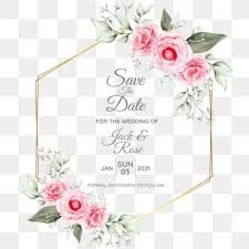 Maybe you would like to learn more about one of these? Watercolor Floral Cards Template With Geometric Golden Drawing Flower And Save The Date Multipurpose Floral Clipart Floral Invite Png And Vector With Transpa Flower Drawing Flower Frame Floral Watercolor