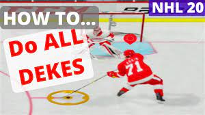 Nhl 20 How To Do All Dekes Nhl 19 Youtube