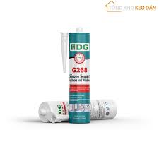 Keo Silicone dùng trong xây dựng 300 ml G268 - Tổng Kho Keo Dán Toàn Quốc