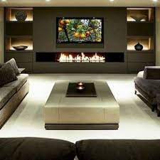 Très belle unité murale tv est toujours en parfait état et tous les câbles de la télévision et des appareils peuvent être rangés j. 47 Idees De Cheminee Tv Murale Deco Maison Deco Salon Cheminee Tv Murale