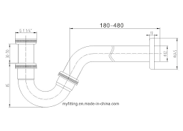 These gases can cause illnesses and on occasion have if your fittings have all been installed with glue, it's better to change the fittings to a style that is simple to remove and clean. China P Siphon With Simple Waste P Trap Sanitary Pipe Shower P Trap Basin Drain Pipe Trap Of Bidet Adjustable Tube Xrp20020 China Brass Bidet P Trap Polished Brass P Trap