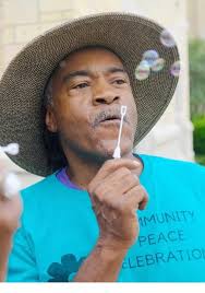 Sharing news about friend and neighbor Melvin Giles.