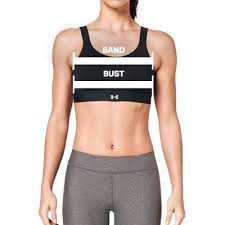 A sports bra should feel more compressed than a regular bra to hold you in, but it shouldn't be constricting or uncomfortable. Size Charts