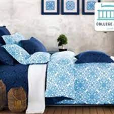 Plus, there are duvet cover, comforter, and even quilt options here—all in a twin xl size to fit your dorm room bed. Crystalline Blue Twin Xl Comforter Set From Dormco College