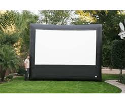 Inflatable movie screen rental backyard sized package. Charlotte N Inflatable Movie Screen W Projector Speakers