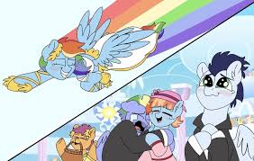 I soarindash after rainbowdash was accepted in wonderbolt academy, soarin decided to help train rd in becoming the best. Mlp Fim Imageboard Image 1753808 Artist Pinkpastelcharms Bow Hothoof Clothes Crying My Little Pony Drawing My Little Pony Comic My Little Pony Pictures