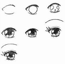 Teken Stappenplan Oog Ogen Tekenen Oog Tekeningen Manga Ogen