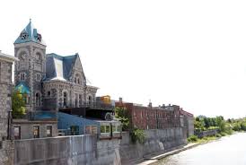 A View Of The Former Galt Post Office Along The Grand River Photos Courtesy Of The City Of Cambridge City Of Cambridge Ontario Cambridge Ontario