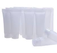 Shapenty 10ml Clear Plastic Empty Tubes Refillable Facial Cleanser Hand  Cream Cosmetic Lotion Containers Soft Makeup Sample Holder Bottle Vial Jar  Pot ...
