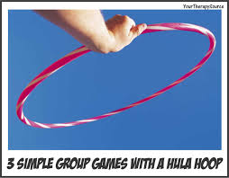 This hula hoop game is great for picnics, recess, or birthday parties where you have a whole group of attendees. 3 Simple Group Games With A Hula Hoop Your Therapy Source