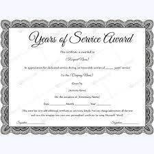 Take the time to download this appreciation certificate for years of service template today and show your employees that you do see their work, and you care that they have lasted this long. Years Of Service Award 09 Word Layouts Awards Certificates Template Certificate Templates Award Template