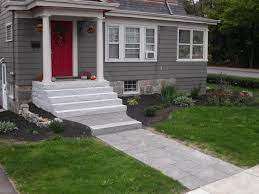 Front Step Ideas Entrances And Steps Become A Work Of Art By Natural Path Landscaping Exterior House Remodel Patio Design Front Porch Steps