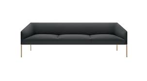 A sofa is a wider variety of a couch with more prominent backrests. Saari 3 Seats Arper Design Furniture
