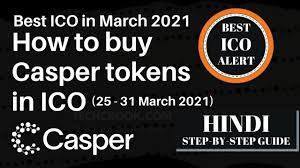 Ico managers generate tokens according to the terms of the ico, receive them, and then distribute them according to their plan by transferring them to individual investors. Ico Alert How To Buy Casper Token From Ico With Coinlist Youtube
