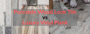 This wood subfloor is being flattened with a feather finish product. Porcelain Wood Look Tile Vs Luxury Vinyl Plank An Honest Comparison