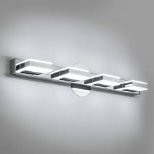 Find stylish home furnishings and decor at great prices! Combuh Led Bathroom Vanity Light 4 Lights Chrome Wall Light 27 Inch 16w Mirror Lighting Fixture Indoor Wall Lamp Modern Cool White 6000k Buy Online In Bahamas At Bahamas Desertcart Com Productid 206694465