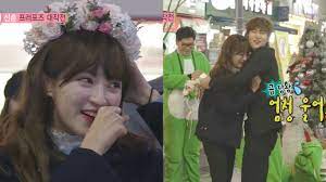 Gong myung's first mission was to meet his onscreen wife at a ski lodge, while jung hye sung waited in anticipation. Watch Jung Hye Sung Bursts Into Tears During Gong Myung S Proposal On We Got Married Soompi