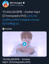 Please just click on more options, next click on continue onwards. Youngjae ì˜ìž¬ Another Night Choreography Mv B A P Amino