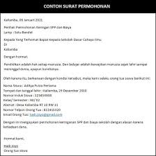 17 Contoh Dan Cara Membuat Surat Permohonan Bantuan Di 2021 Surat Sekolah Dasar Belajar