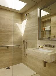 San Francisco Shower Grab Bars With Contemporary Showerheads And Body Sprays Bathroom Mode Modern Bathroom Tile Bathroom Design Luxury Creative Bathroom Design