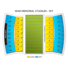 War Memorial Stadium Tickets Wyoming Cowboys Home Games