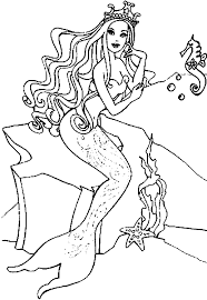 Barbie Oceana Malbilder Malvorlage Prinzessin Ausmalbilder Ausmalbilder Barbie