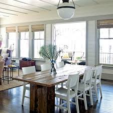 You'll love these beach house dining room ideas for a bright, airy, and light dining room. Coastal Inspired Dining Table Interior Design Ideas