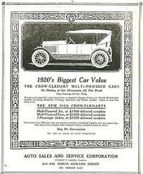 12 Crow-elkhart Car Ads Ideas Elkhart Car Ads Motor Company