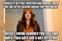 However other men keep assigning higher dominance level to manlier man without an upper limit. Im Done Trying Using Dating Sites Whats The Point Of Leading Someone On Meme Guy