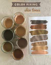 Some artists use black sparingly in their skin tones, while others do not use it. Mixing Skin Tones Using Primary Colors Artbar