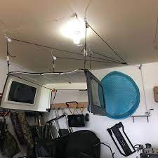 A jeep hardtop hoist is an awesome tool to help you remove and store your jeep hardtop. Diy Hard Top Hoist 70 In Parts Diy Jeep Jeep Jeep Hardtop Storage