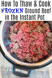 Cooking frozen ground beef in the instant pot or pressure cooker is one of the easiest things you can do. Instant Pot Ground Beef Recipes The Typical Mom