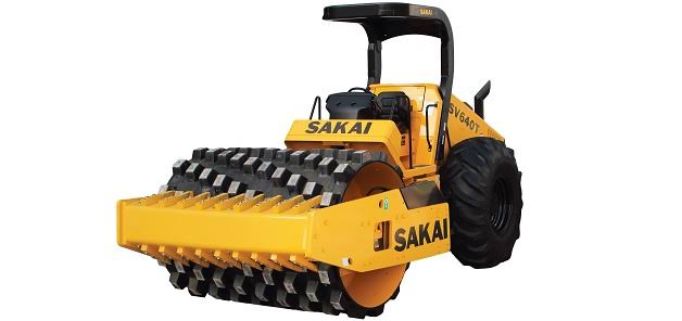 Sakai SV640T Padfoot Compactor