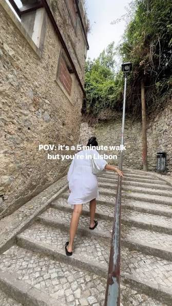 the hills in Portugal are no joke 😭 my legs are about to fall off , #lisbon #portugal #hills #lisbonhills #lisbonelevation #humor #funny #europe #viral #travelinstagram #travelvideo #lisboa ...