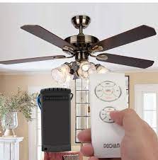 Ceiling fan remote controls can make it much easier to operate your ceiling fan. Universal Wireless Ceiling Fan Lamp Remote Controller Kit Timing For Ceiling Fan Incandescent Led Energy Saving Lamp 110v 220v Control Remote Control Remote Universaluniversal Remote Aliexpress