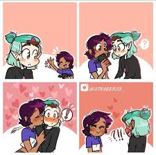 Get inspired by our community of talented artists. Lumity Luz And Amity Amity Blushing Owl House Amity Owl